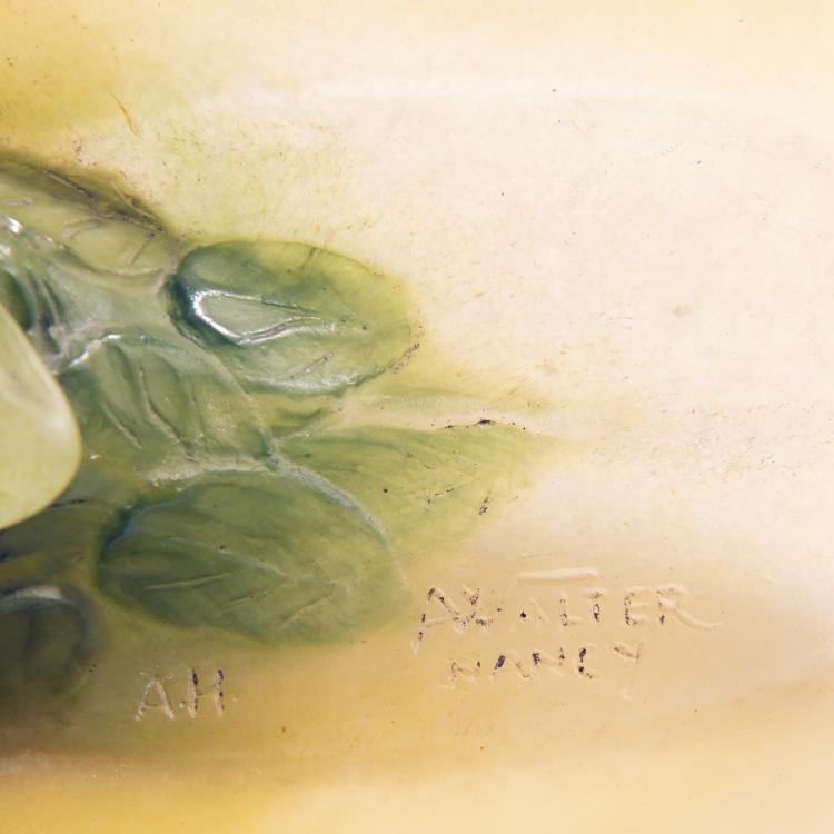 Bild 1 zu Objekt, Bowl 'Grenouille', c. 1925, Walter, Amalric, Nancy, 147B 264