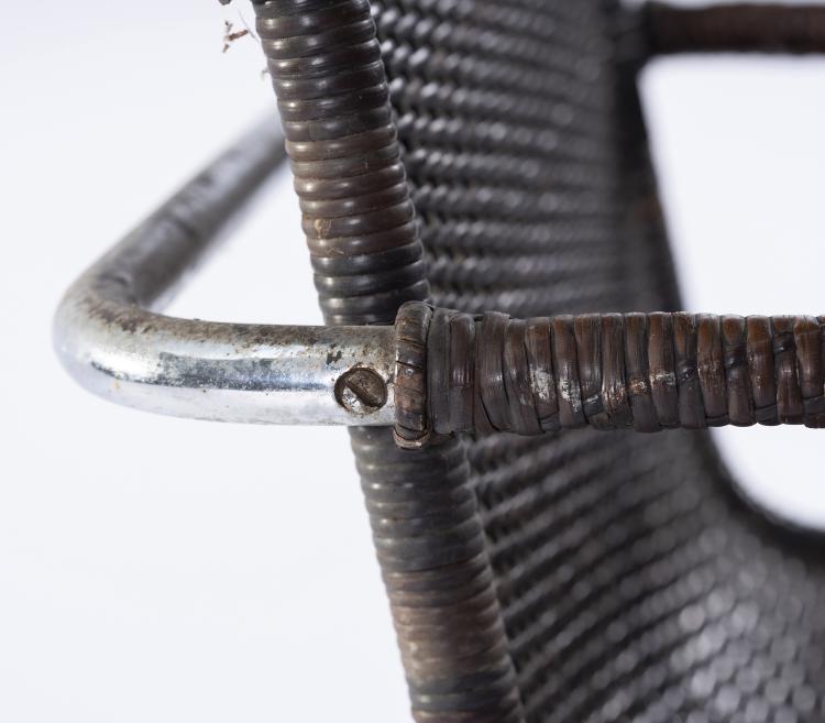 Bild 17 zu Objekt, Zwei Armlehnst&uuml;hle 'MR 20', zwei St&uuml;hle 'MR 10', ein Tisch 'MR 140', 1927, Berliner Metall-Gewerbe Jos. M&uuml;ller, Berlin, 148A 122