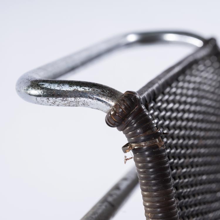 Bild 18 zu Objekt, Zwei Armlehnst&uuml;hle 'MR 20', zwei St&uuml;hle 'MR 10', ein Tisch 'MR 140', 1927, Berliner Metall-Gewerbe Jos. M&uuml;ller, Berlin, 148A 122