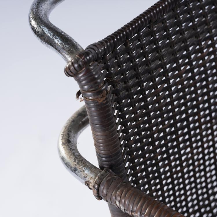 Bild 23 zu Objekt, Zwei Armlehnst&uuml;hle 'MR 20', zwei St&uuml;hle 'MR 10', ein Tisch 'MR 140', 1927, Berliner Metall-Gewerbe Jos. M&uuml;ller, Berlin, 148A 122