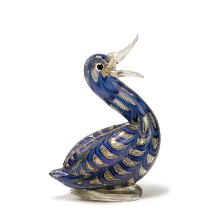 Bild 2 zu Objekt, 'Graffito' duck, 1969, Ercole Barovier, Barovier & Toso, Murano, 149C 642