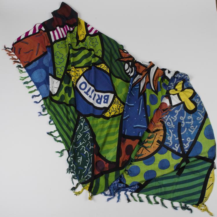 Bild 1 zu Objekt, Without Title (Foulard Baliblue by Britto TM), 2011, Baliblue by Britto, 148C 520
