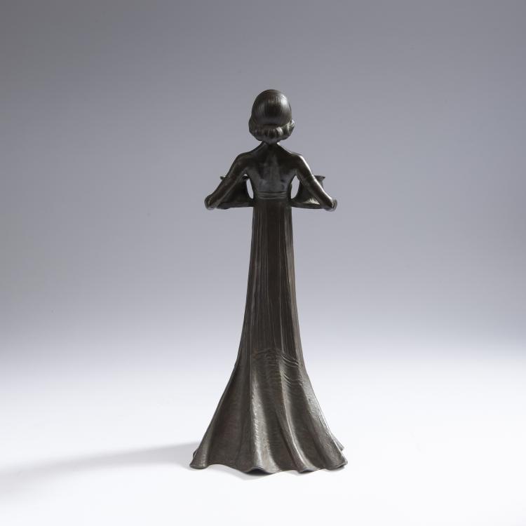 Bild 3 zu Objekt, Candlestick, c. 1902-04, Gurschner, Gustav, Wien, 147B 352