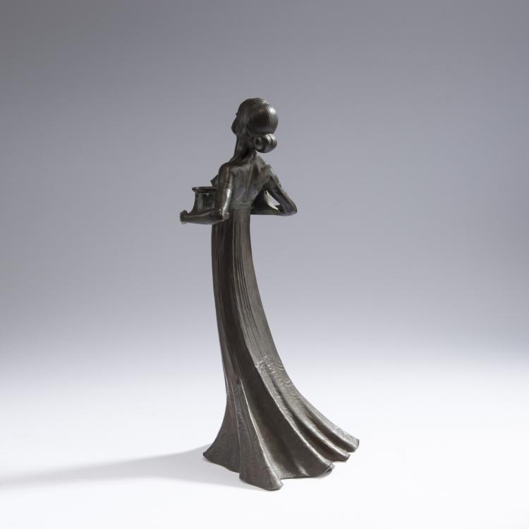 Bild 4 zu Objekt, Candlestick, c. 1902-04, Gurschner, Gustav, Wien, 147B 352