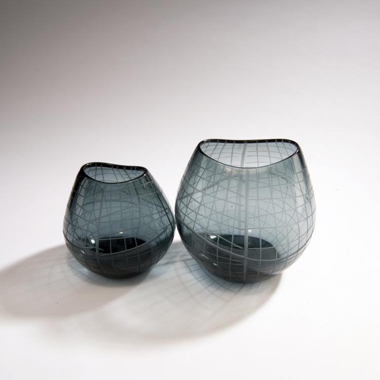 Bild 1 zu Objekt, Two vases, 1954, WMF, Geislingen, 149B 415