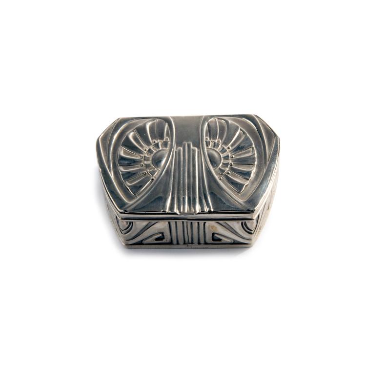 Hauptbild zu Objekt, Pillendose, um 1901, Mayer, Martin, Mainz, 147B 512