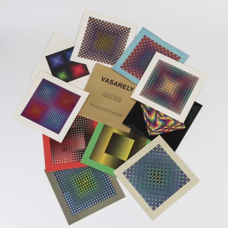 Hauptbild zu Objekt, 'Folklore Planetary CTA-102', 1971, Editions du Griffon Neuach&acirc;tel, 148C 590