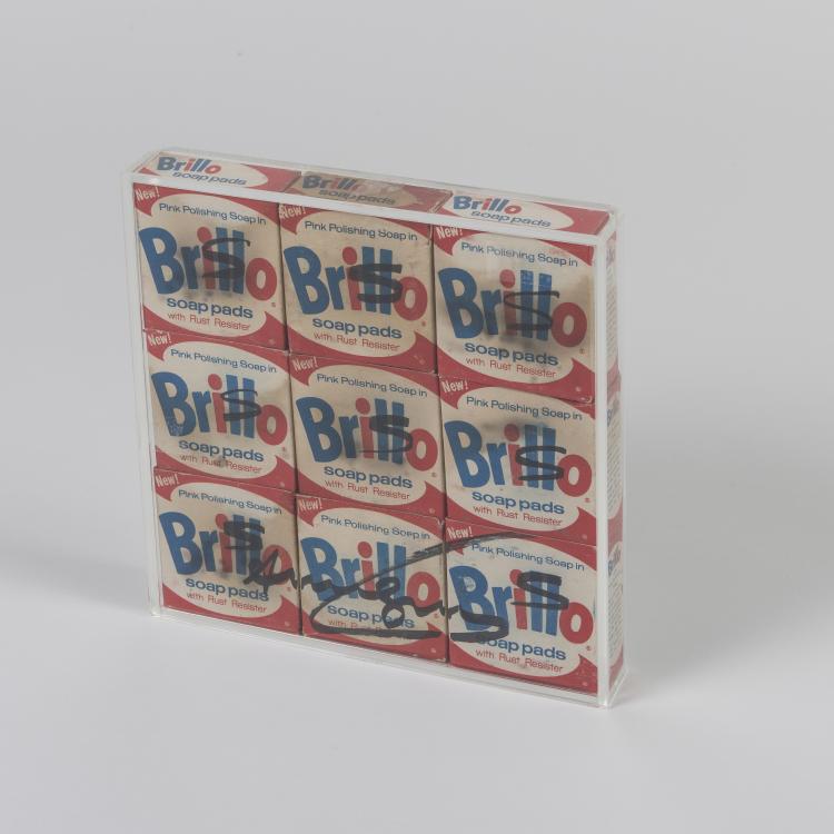 Bild 1 zu Objekt, '9 Brillo soap pads with rust resister', 1960s, 148C 600
