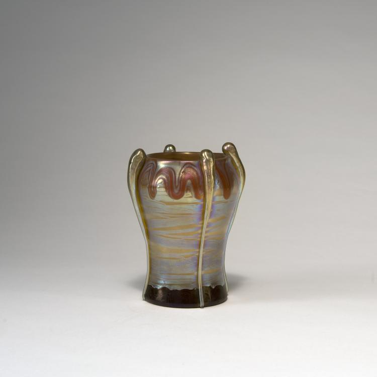 Hauptbild zu Objekt, Ph&auml;nomen vase, 1901, Franz Hofst&ouml;tter (attributed), L&ouml;tz Wwe., Klosterm&uuml;hle, 150B 290
