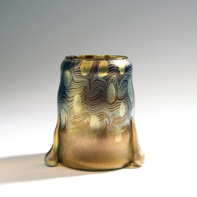 Hauptbild zu Objekt, 'Argus'-Vase, 1902, Koloman Moser, L&ouml;tz Wwe., Klosterm&uuml;hle, 147B 284