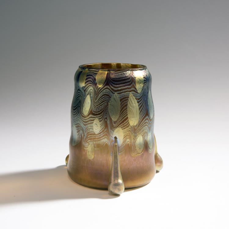 Bild 1 zu Objekt, 'Argus'-Vase, 1902, Koloman Moser, L&ouml;tz Wwe., Klosterm&uuml;hle, 147B 284