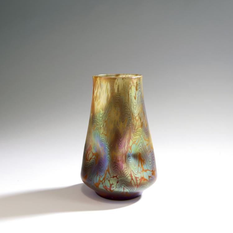 Hauptbild zu Objekt, 'Ph&auml;nomen'-Vase, um 1902, L&ouml;tz Wwe., Klosterm&uuml;hle, 147B 291