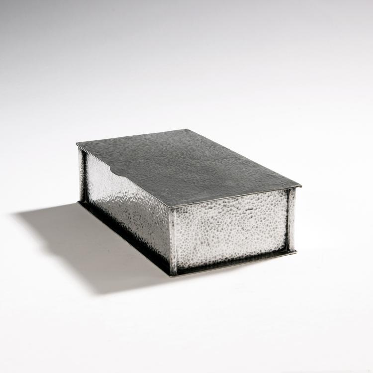 Bild 1 zu Objekt, Zigarren-Box, um 1905, Wiener Werkst&auml;tte, 148A 86