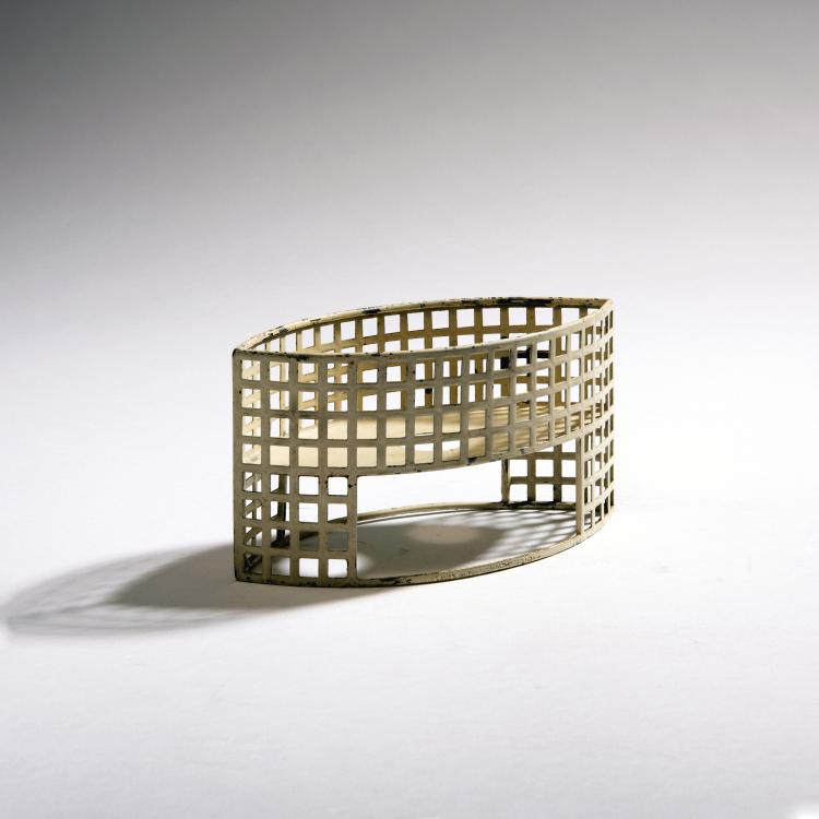 Hauptbild zu Objekt, Korbschiffchen, 1904, Wiener Werkst&auml;tte, 148A 64