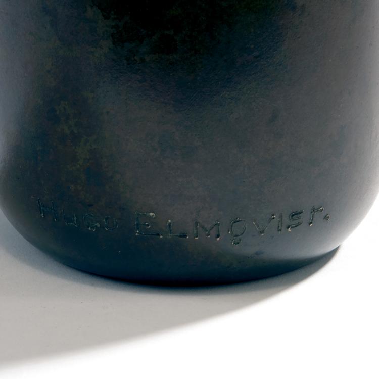 Bild 4 zu Objekt, Vase 'Hirschk&auml;fer', um 1900, Elmqvist, Hugo, Stockholm, 150B 402