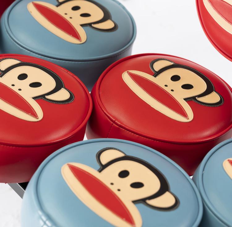 Bild 3 zu Objekt, 'Marshmallow' Sofa with 'Julius' pattern, 1956 / um 1995, Herman Miller, Zeeland, 148A 340