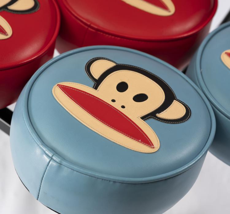 Bild 6 zu Objekt, 'Marshmallow' Sofa with 'Julius' pattern, 1956 / um 1995, Herman Miller, Zeeland, 148A 340