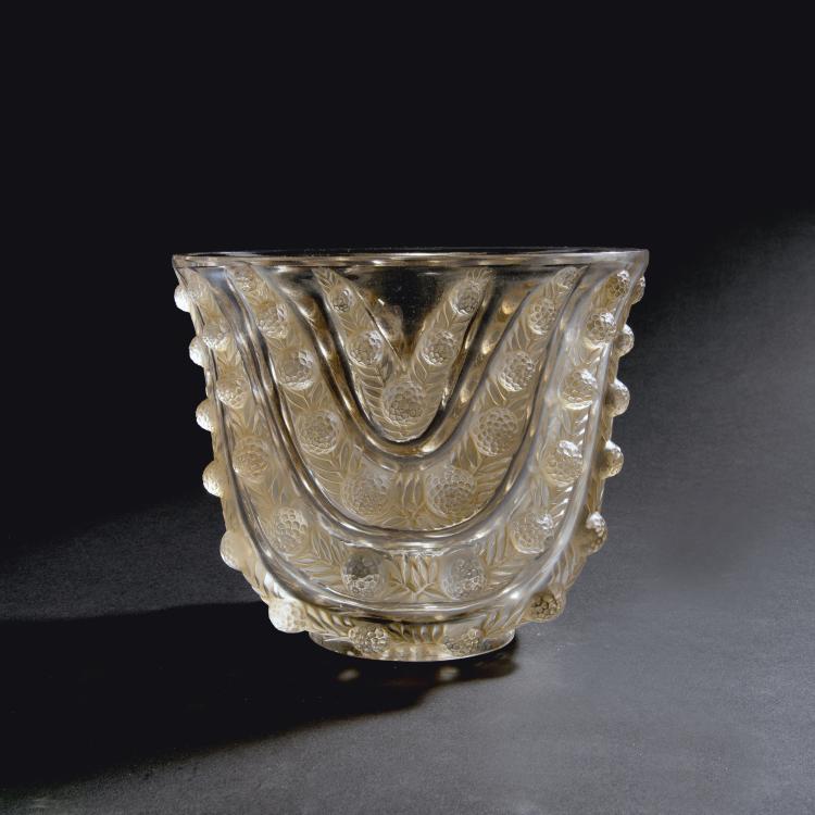 Hauptbild zu Objekt, 'Vichy' vase, 1937, Lalique, Ren&eacute;, Wingen-sur-Moder, 147A 63