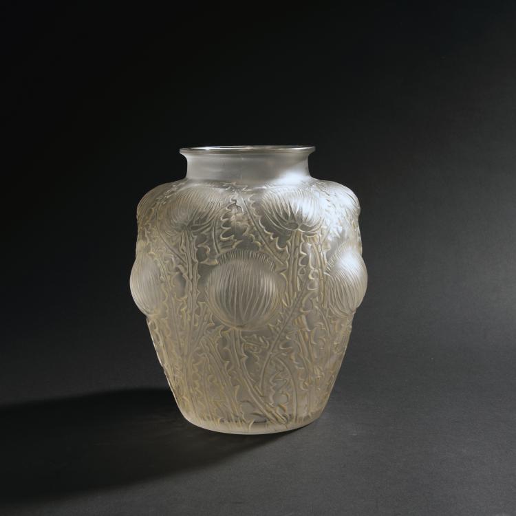 Hauptbild zu Objekt, 'Domr&eacute;my' vase, 1926, Lalique, Ren&eacute;, Wingen-sur-Moder, 147A 36