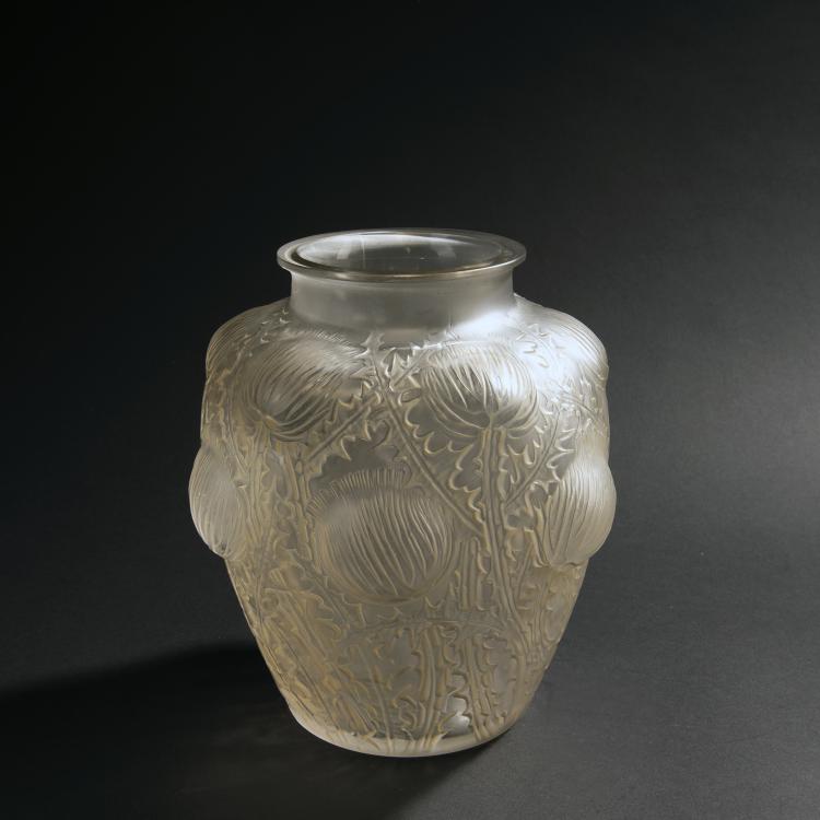 Bild 1 zu Objekt, 'Domr&eacute;my' vase, 1926, Lalique, Ren&eacute;, Wingen-sur-Moder, 147A 36