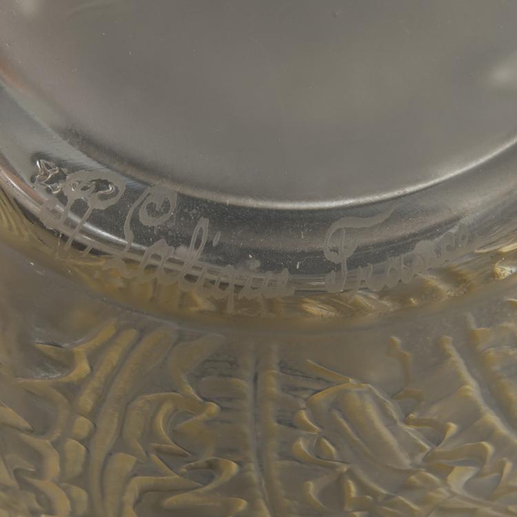 Bild 2 zu Objekt, 'Domr&eacute;my' vase, 1926, Lalique, Ren&eacute;, Wingen-sur-Moder, 147A 36