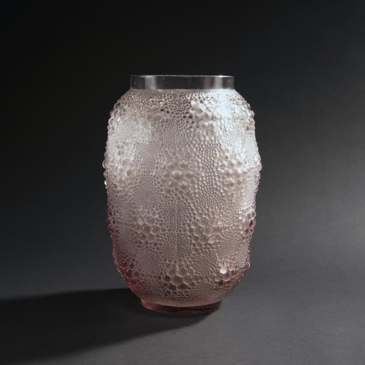 Hauptbild zu Objekt, Vase 'Davos', 1932, Lalique, Ren&eacute;, Wingen-sur-Moder, 147A 54