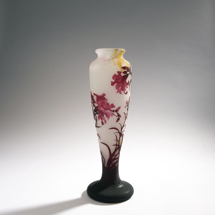Bild 1 zu Objekt, Vase 'Oeillets', um 1925, Muller Fr&egrave;res, Lun&eacute;ville, 147B 239