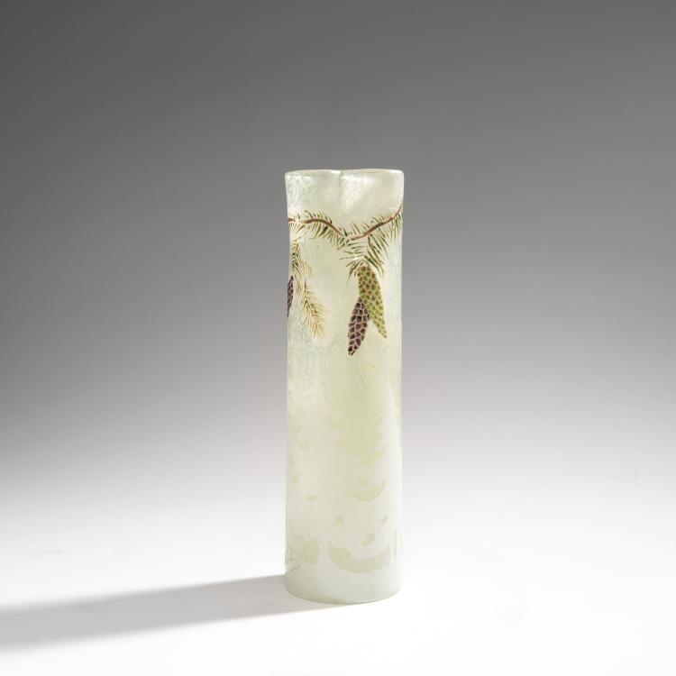 Bild 1 zu Objekt, Vase 'Paysage sous la neige', um 1900, Gall&eacute;, Emile, Nancy, 147B 185