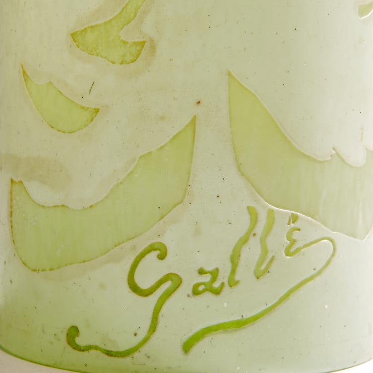 Bild 3 zu Objekt, Vase 'Paysage sous la neige', um 1900, Gall&eacute;, Emile, Nancy, 147B 185