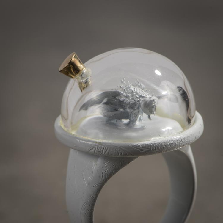 Bild 3 zu Objekt, Ring 'Astronauten Ring', 1997, 148B 440