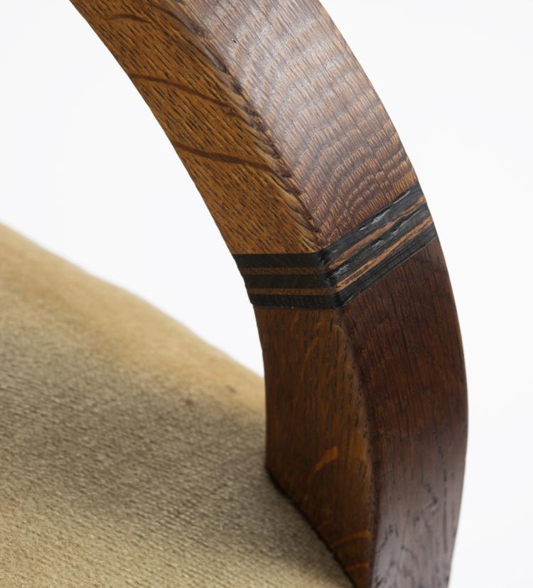 Bild 3 zu Objekt, Armlehnsessel, Modell f&uuml;r die erste Berliner Wohnung des K&uuml;nstlers, 1907, Vereinigte Werkst&auml;tten f&uuml;r Kunst im Handwerk, M&uuml;nchen., 148A 30