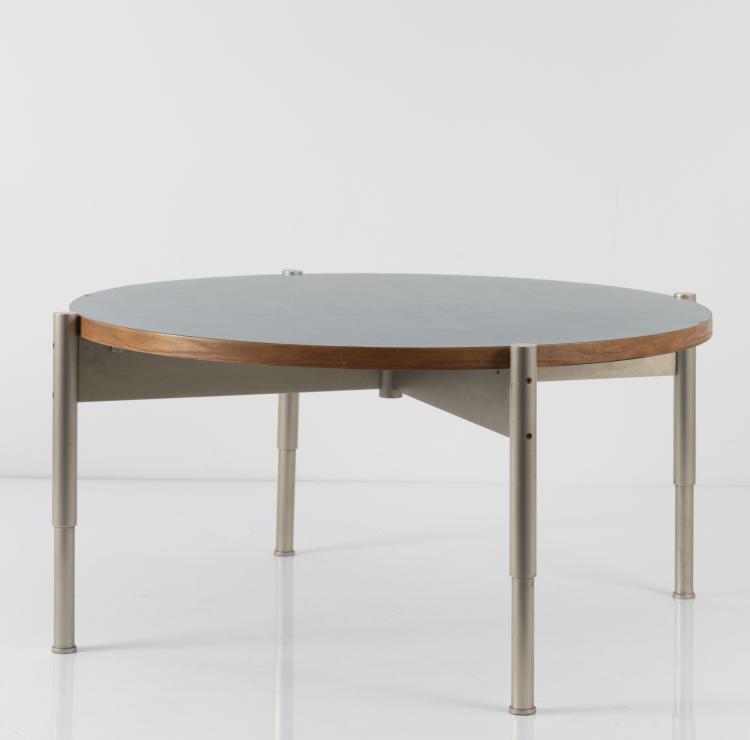 Hauptbild zu Objekt, Beistelltisch aus dem 'Parco dei Principi'-Hotel in Rom, um 1964, Cassina, Mailand (zugeschrieben), 148A 300