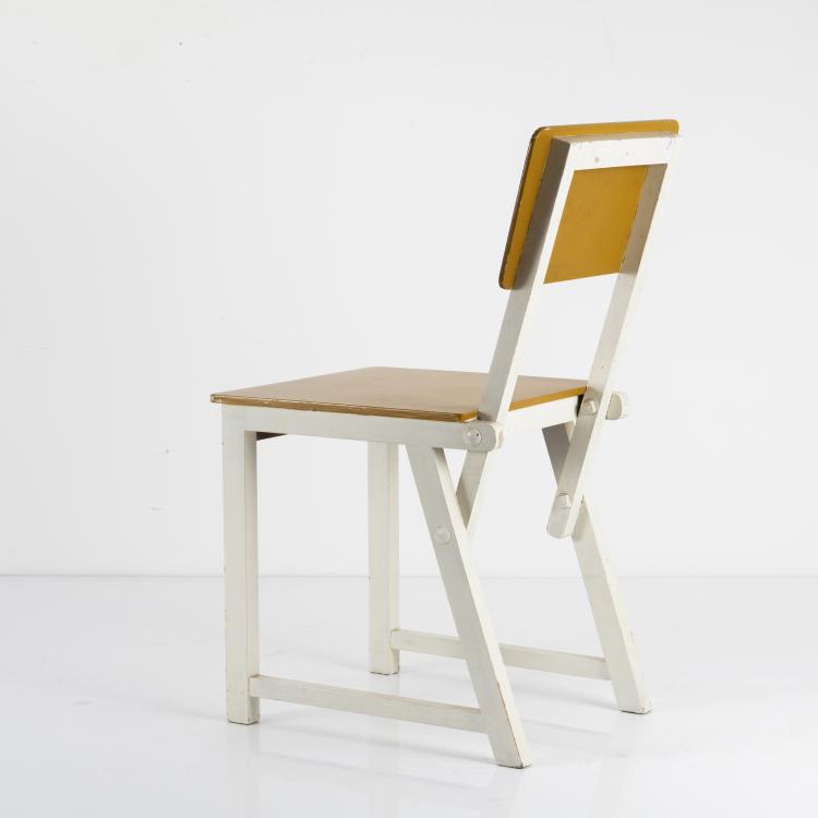 Bild 2 zu Objekt, K&uuml;chenstuhl 'H 2', 1926, Staatliche Bauhochschule, Weimar, 148A 156