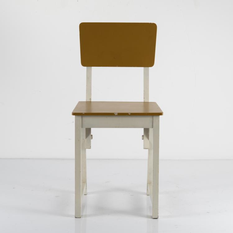 Bild 4 zu Objekt, K&uuml;chenstuhl 'H 2', 1926, Staatliche Bauhochschule, Weimar, 148A 156