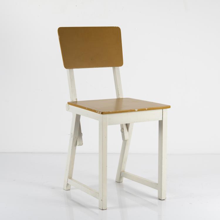 Bild 5 zu Objekt, K&uuml;chenstuhl 'H 2', 1926, Staatliche Bauhochschule, Weimar, 148A 156