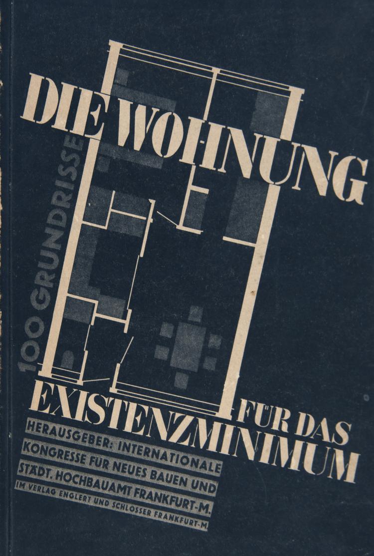 Hauptbild zu Objekt, Die Wohnung f&uuml;r das Existenzminimum, 1930, 148A 140