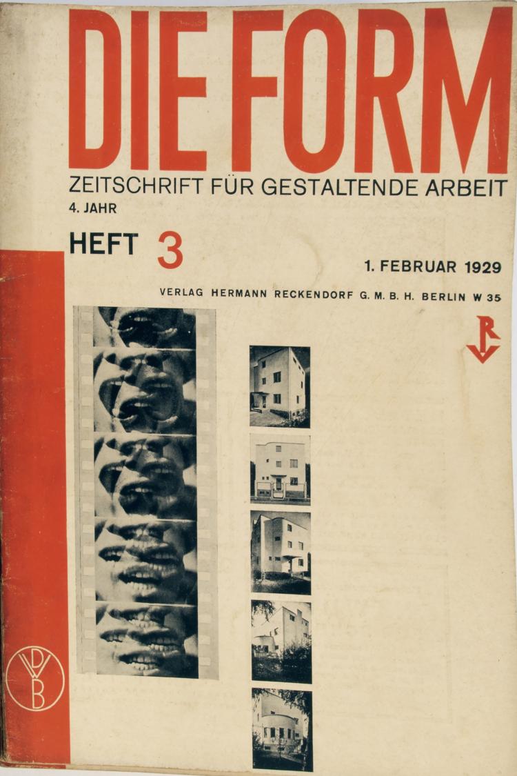 Hauptbild zu Objekt, Die Form 1929-31, 148A 139