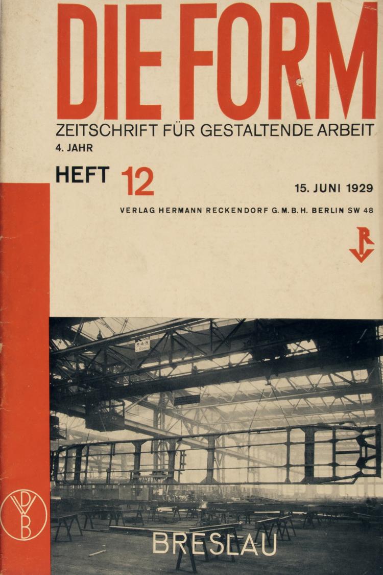 Bild 1 zu Objekt, Die Form 1929-31, 148A 139