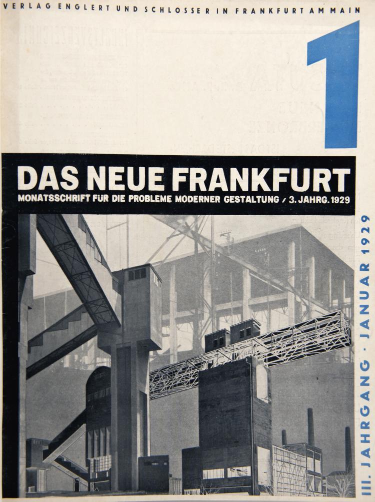 Hauptbild zu Objekt, Das Neue Frankfurt, Jg. III, 1929, 148A 138