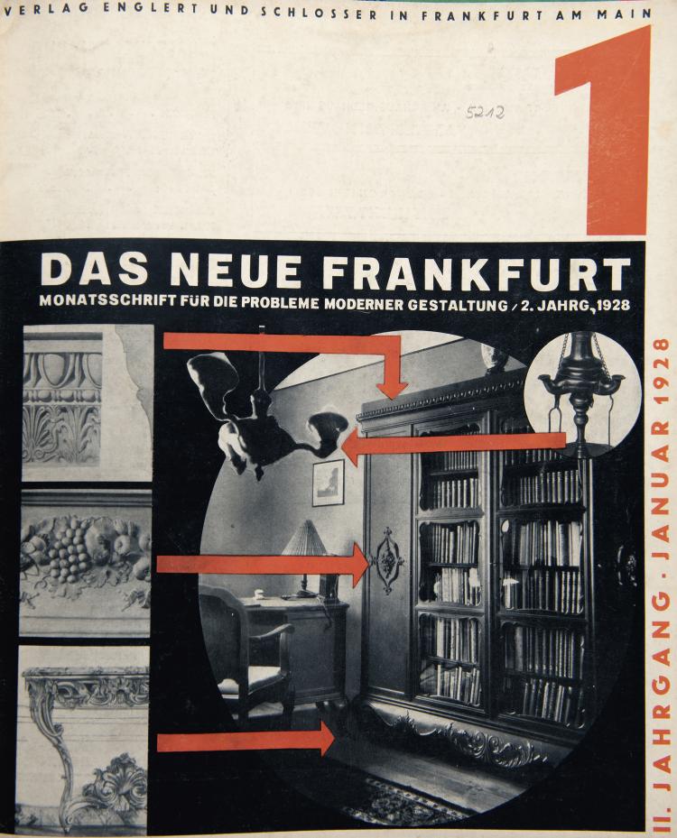 Hauptbild zu Objekt, Das Neue Frankfurt, year II, 1928, 148A 135