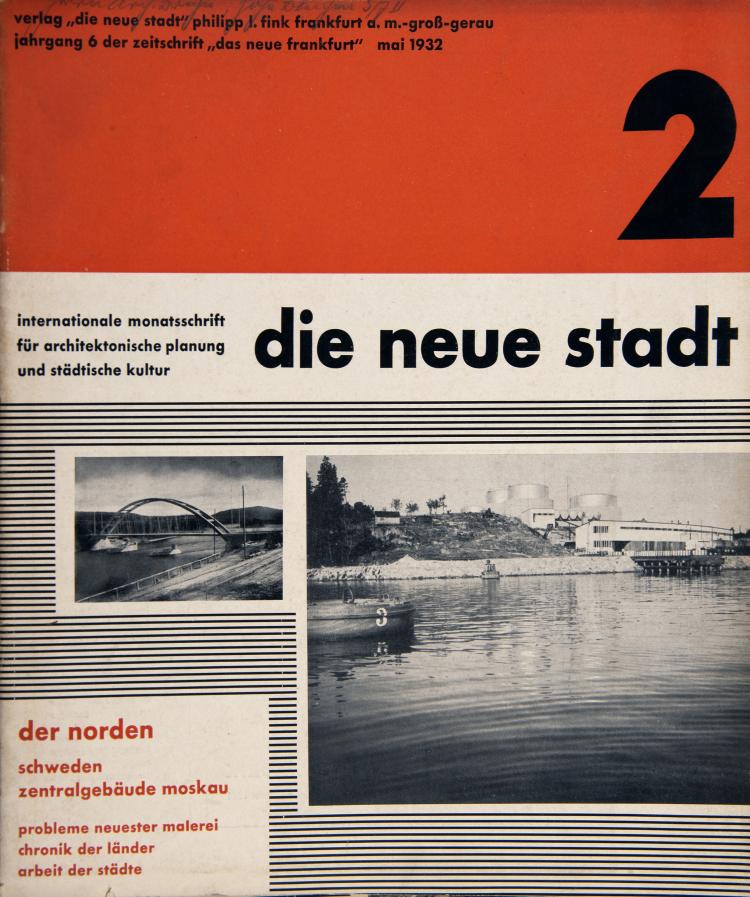 Bild 1 zu Objekt, Die Neue Stadt, Hefte 1-3, 148A 148