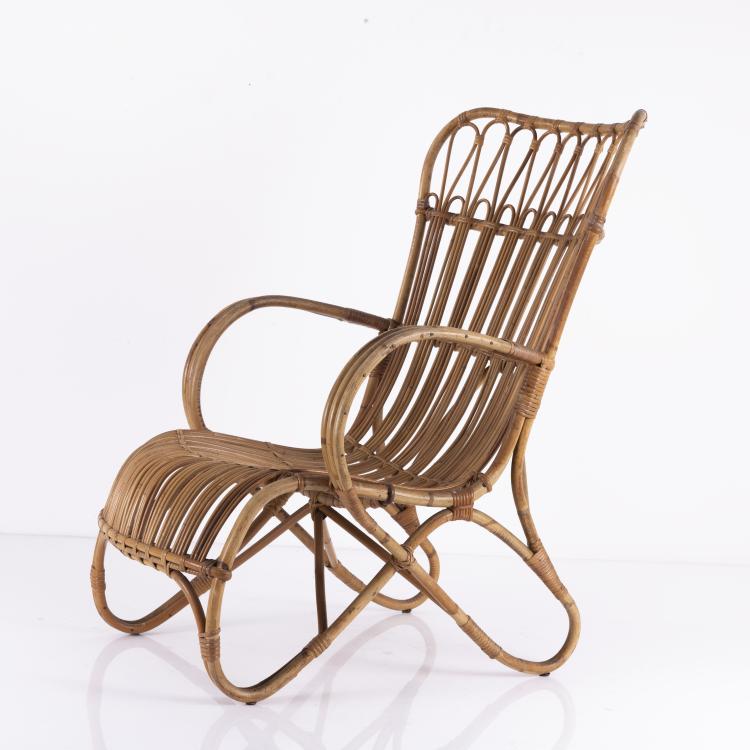 Bild 1 zu Objekt, Armchair, 1950s, Pierantonio Bonacina (attributed), Bonacina, Vittorio, Como (zugeschrieben), 149A 40