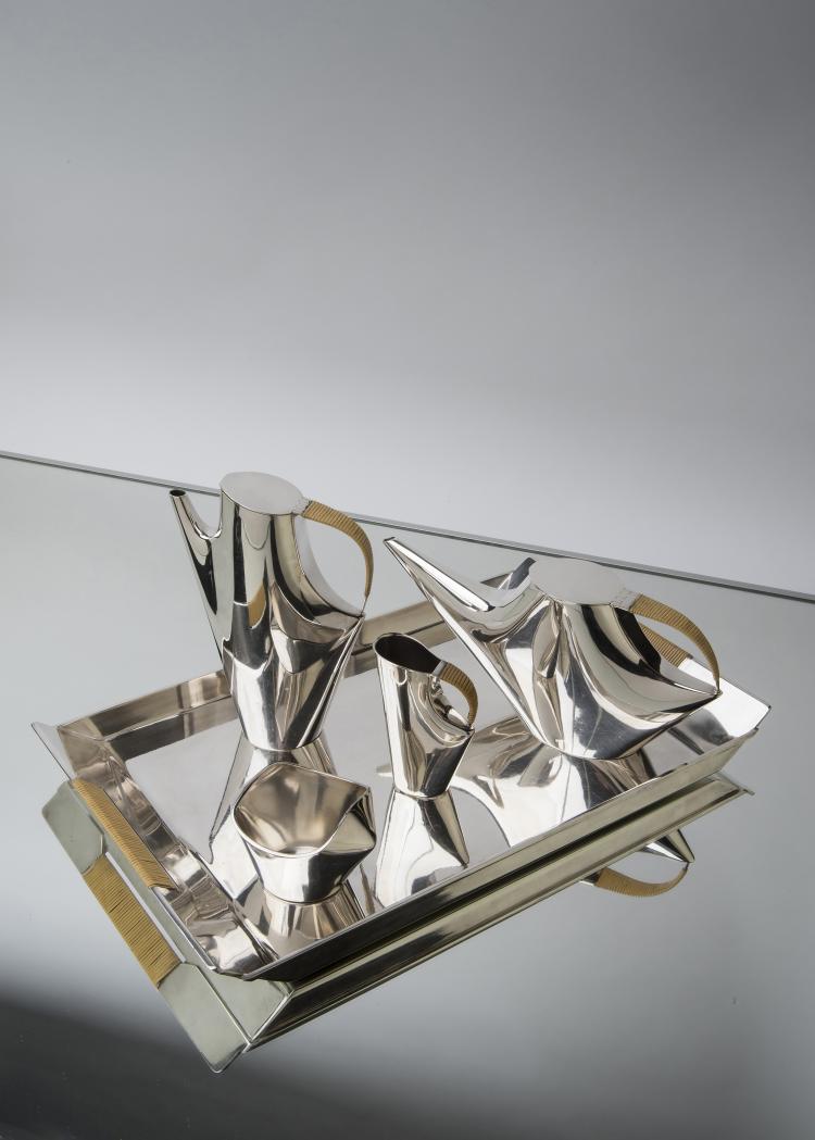 Bild 1 zu Objekt, Kaffee- und Teeservice 'Como', 1957, Christofle, Paris, 148A 294