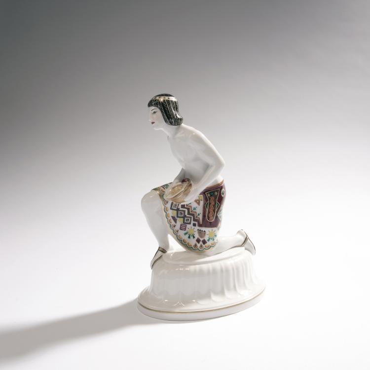 Hauptbild zu Objekt, '&Auml;gypter' aus dem Hochzeitszug, 1910, Berlin, KPM, 148A 56