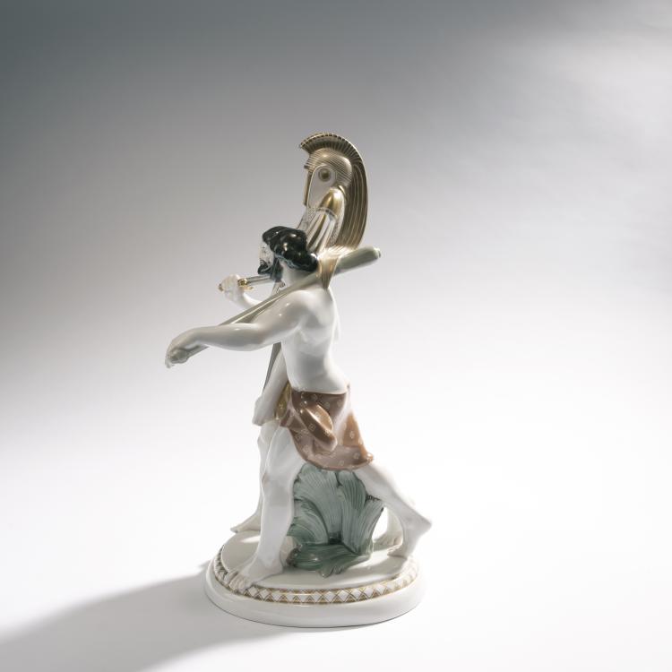 Bild 1 zu Objekt, 'Zwei Etrusker' aus dem Hochzeitszug, 1910, Berlin, KPM, 148A 43