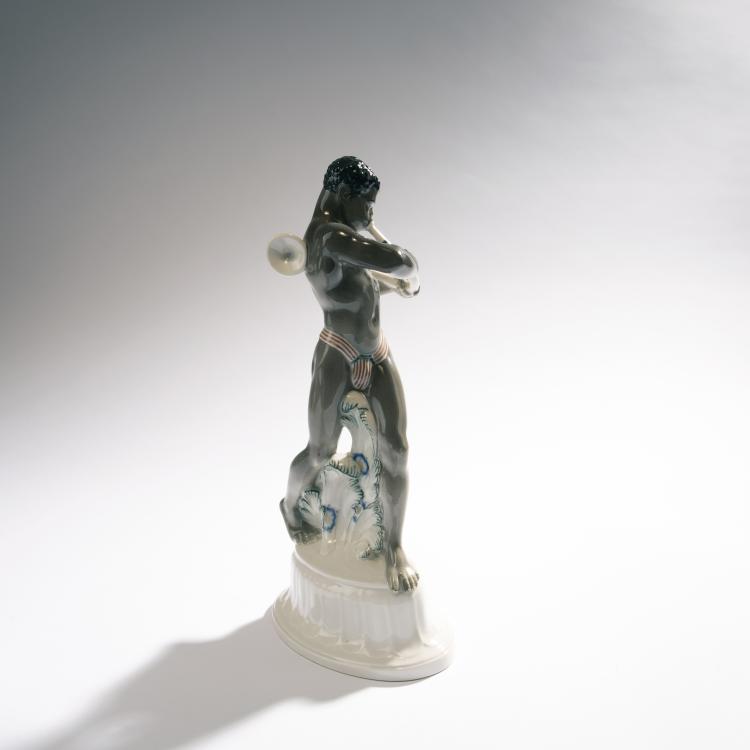 Bild 1 zu Objekt, 'Afrikaner' aus dem Hochzeitszug, 1910, Berlin, KPM, 148A 48