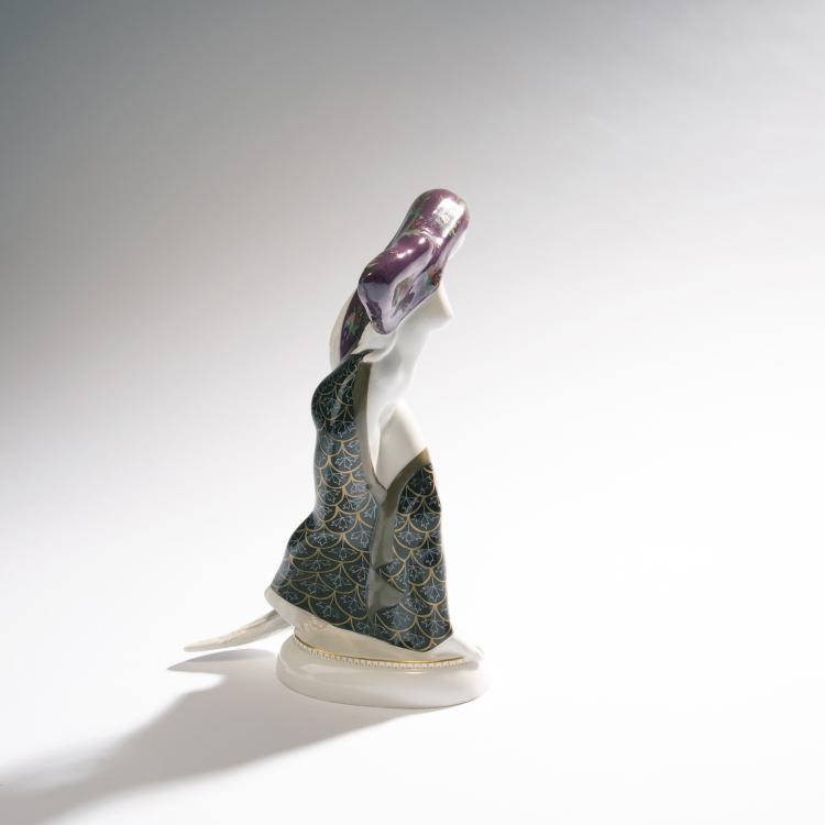 Bild 1 zu Objekt, 'Inderin' aus dem Hochzeitszug, 1910, Berlin, KPM, 148A 51