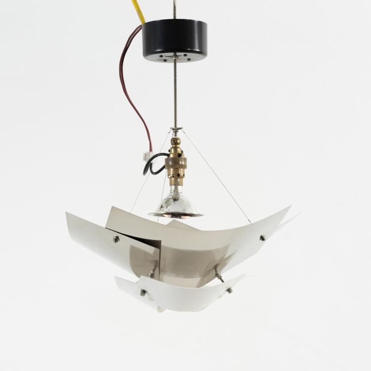 Bild 1 zu Objekt, Deckenleuchte, um 1984, Jan Roth, Jan RothLicht, M&uuml;nchen, 149B 495