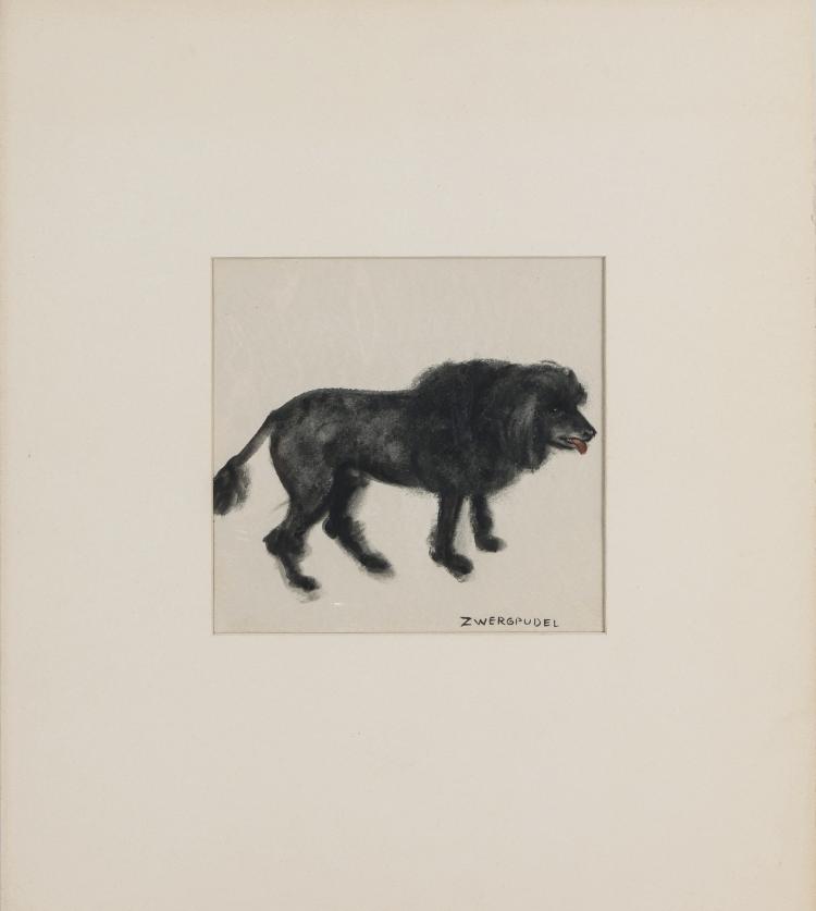 Hauptbild zu Objekt, 'Zwergpudel', 1920s, 148C 511