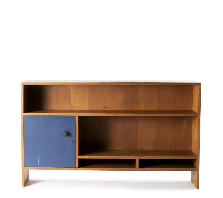 Hauptbild zu Objekt, B&uuml;cherregal, 1920/30er Jahre, L.O.V. (Labor Omnia Vincit) Oosterbeek, Niederlande, 148A 190